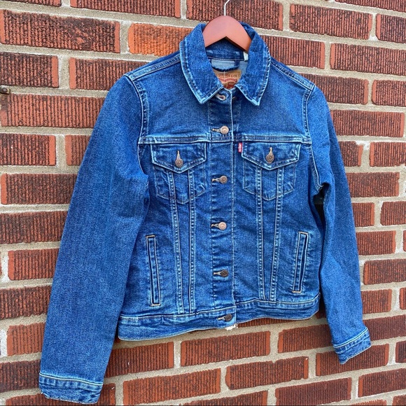 🆕 Levi's Original Denim Trucker Jacket - Picture 3 of 11